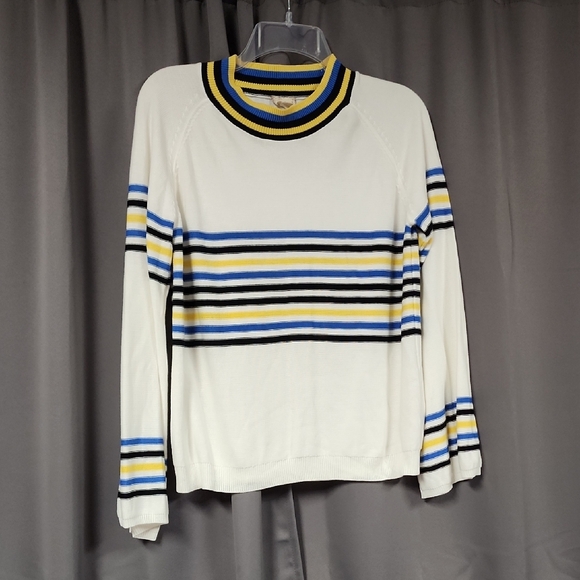Hem & Thread Multicolor Striped Sweater - Picture 1 of 5